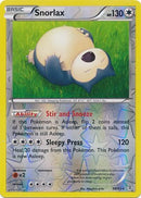 Snorlax 58/83 - Reverse Holo-Kantocards