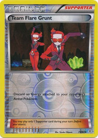 Team Flare Grunt 73/83 - Reverse Holo-Kantocards