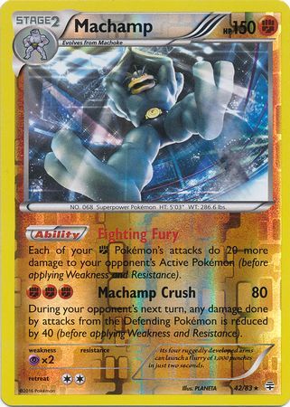 Machamp 42/83 - Reverse Holo