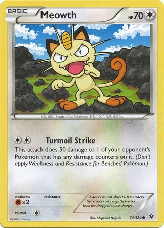 Meowth 74/124