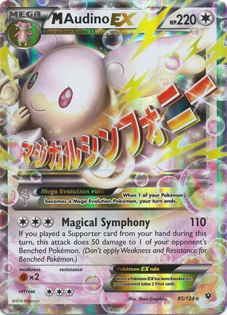 Mega Audino EX 85/124-Kantocards