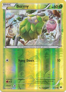 Burmy 2/124 - Reverse Holo-Kantocards