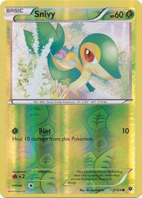 Snivy 5/124 - Reverse Holo-Kantocards