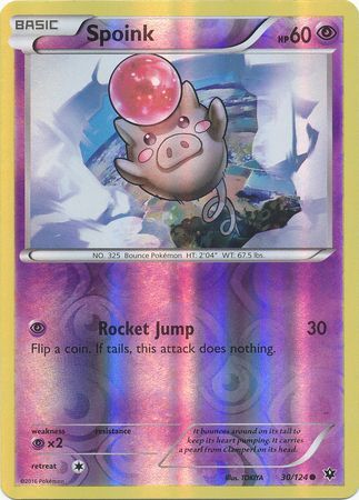 Spoink 30/124 - Reverse Holo