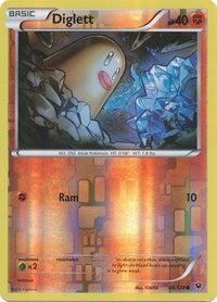 Diglett 36/124 - Reverse Holo-Kantocards