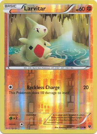 Larvitar 40/124 - Reverse Holo-Kantocards