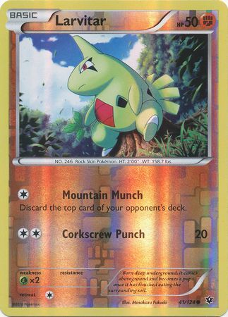 Larvitar 41/124 - Reverse Holo
