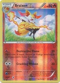 Braixen 12/124 - Reverse Holo-Kantocards