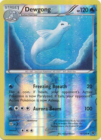 Dewgong 16/124 - Reverse Holo-Kantocards