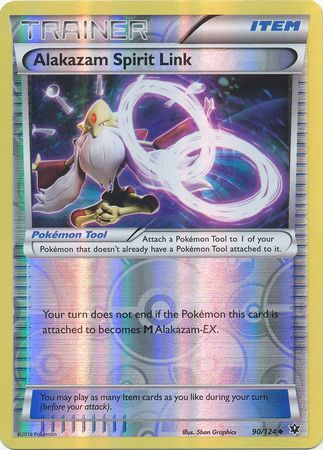 Alakazam Spirit Link 90/124 - Reverse Holo