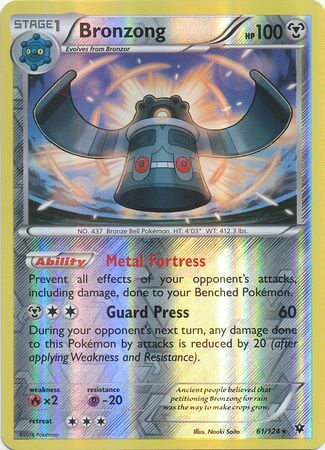 Bronzong 61/124 - Reverse Holo