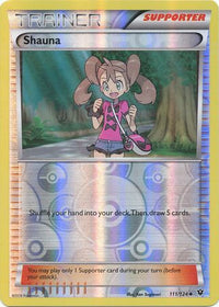 Shauna 111/124 - Reverse Holo-Kantocards