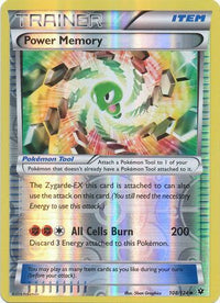 Power Memory 108/124 - Reverse Holo-Kantocards