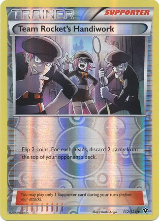Team Rocket's Handiwork 112/124 - Reverse Holo