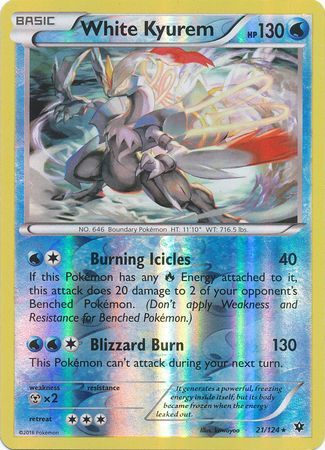 White Kyurem 21/124 - Reverse Holo