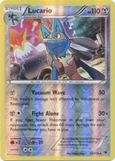 Lucario 63/124 - Reverse Holo-Kantocards