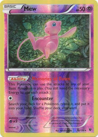 Mew 29/124 - Reverse Holo-Kantocards