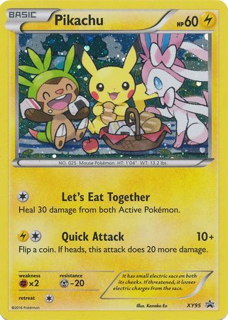 Pikachu XY95-Kantocards