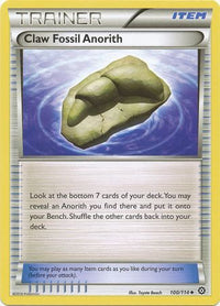 Claw Fossil Anorith 100/114-Kantocards
