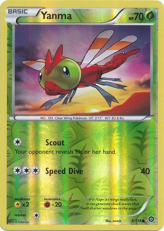 Yanma 6/114 - Reverse Holo
