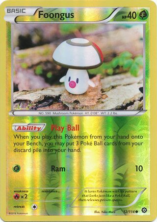 Foongus 12/114 - Reverse Holo