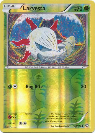 Larvesta 14/114 - Reverse Holo