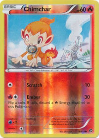 Chimchar 18/114 - Reverse Holo-Kantocards
