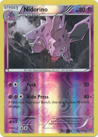 Nidorino 44/114 - Reverse Holo-Kantocards