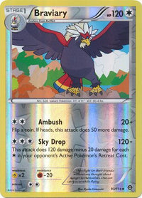 Braviary 93/114 - Reverse Holo-Kantocards