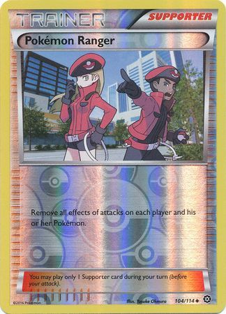 Pokémon Ranger 104/114 - Reverse Holo