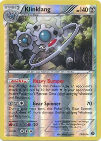 Klinklang 73/114 - Reverse Holo-Kantocards