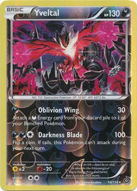 Yveltal 65/114 - Reverse Holo-Kantocards