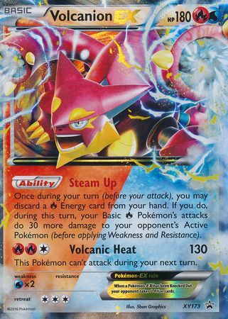 Volcanion EX XY173-Kantocards