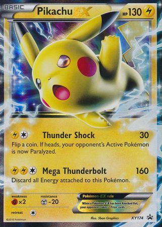 Pikachu EX XY174