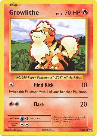Growlithe 17/108