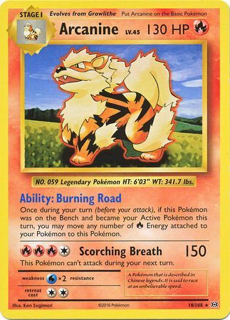 Arcanine 18/108