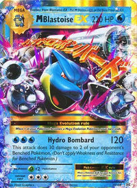 Mega Blastoise EX 22/108-Kantocards