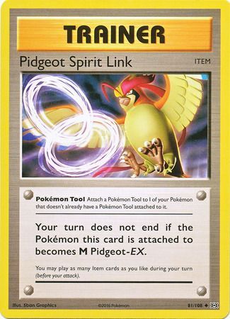 Pidgeot Spirit Link 81/108-Kantocards