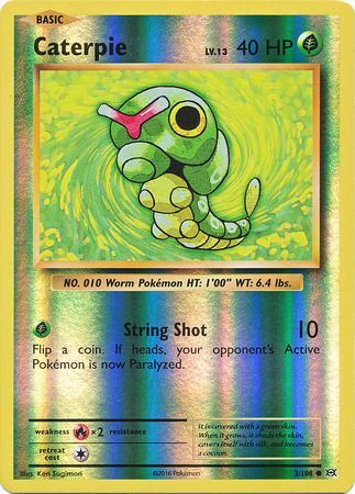 Caterpie 3/108 - Reverse Holo