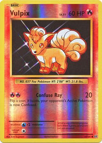 Vulpix 14/108 - Reverse Holo-Kantocards