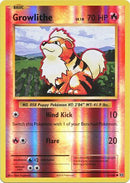 Growlithe 17/108 - Reverse Holo-Kantocards