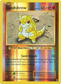 Sandshrew 54/108 - Reverse Holo-Kantocards