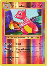 Charmeleon 10/108 - Reverse Holo-Kantocards