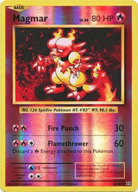 Magmar 20/108 - Reverse Holo-Kantocards