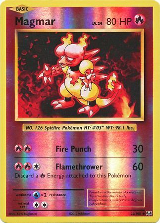 Magmar 20/108 - Reverse Holo