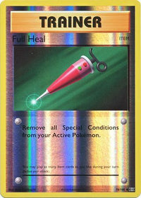 Full Heal 78/108 - Reverse Holo-Kantocards