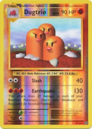 Dugtrio 56/108 - Reverse Holo-Kantocards