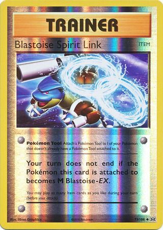 Blastoise Spirit Link 73/108 - Reverse Holo