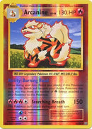Arcanine 18/108 - Reverse Holo-Kantocards