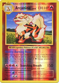 Arcanine 18/108 - Reverse Holo-Kantocards